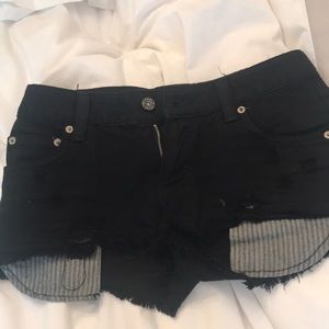 Classic LF carmar black Jean shorts